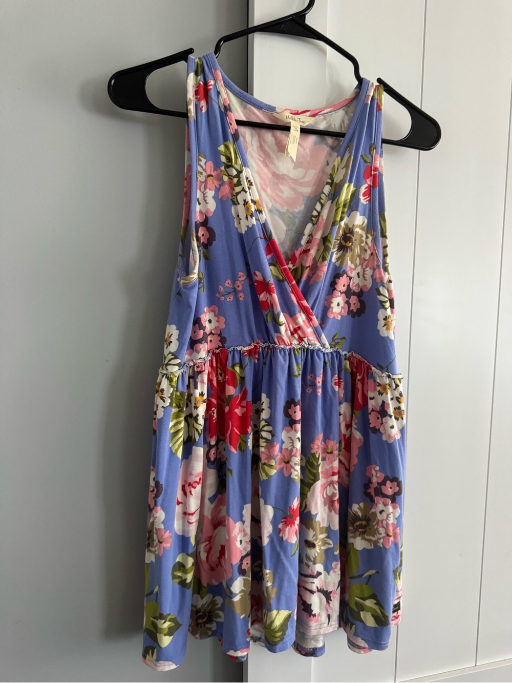 Matilda Jane Lavender Floral Wrap Midi Dress